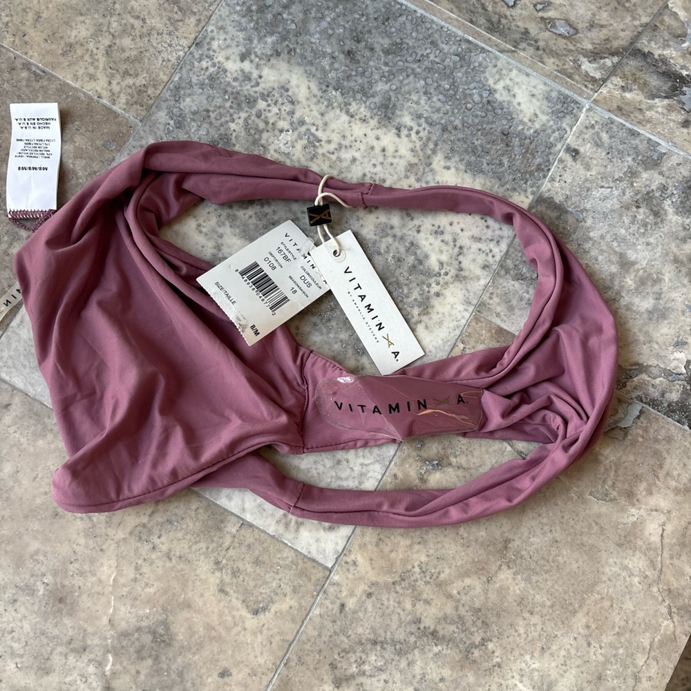 Vitamin A Dusty Rose Bikini Bottoms